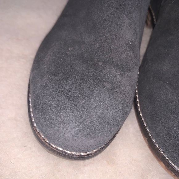Dolce Vita Prestley Wedge Boots Suede Leather 9.5 - Picture 7 of 11